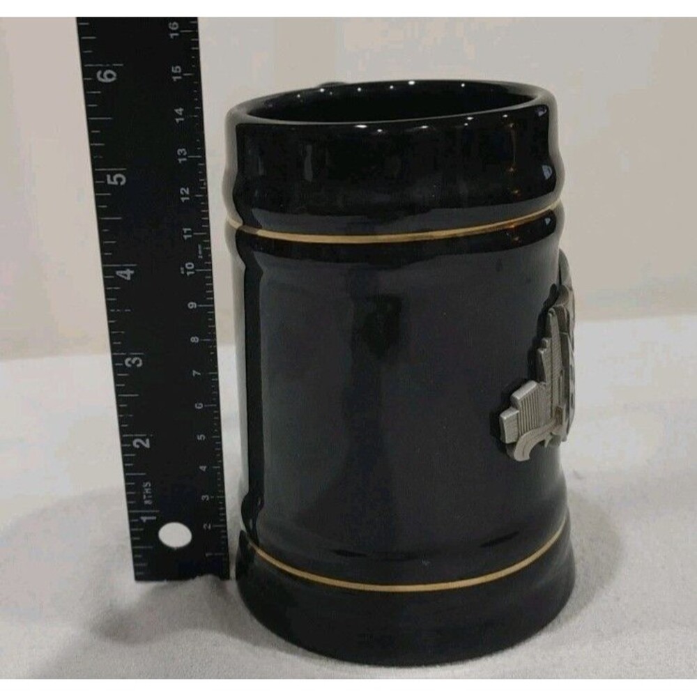 Chicago Bears Ceramic Beer Mug Stein Black - Picture 6 of 8